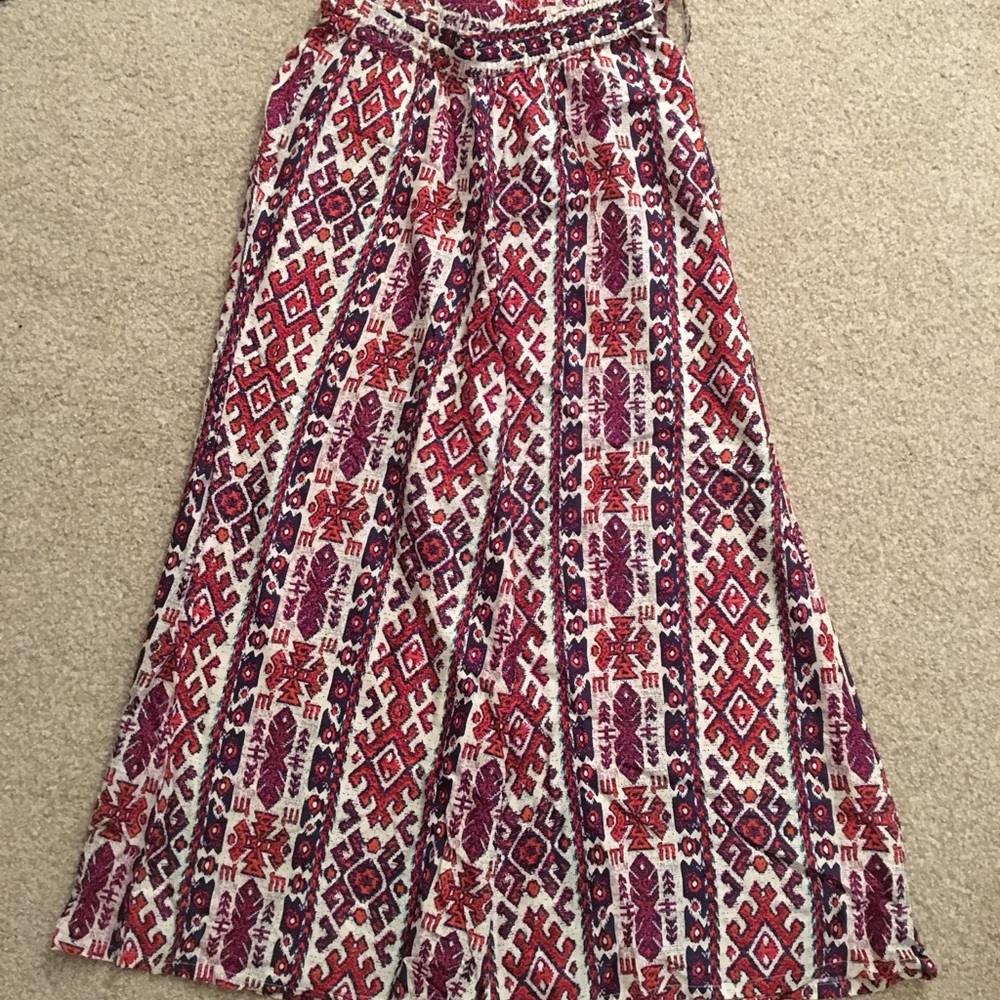 Pretty ikkat wide legged pants!